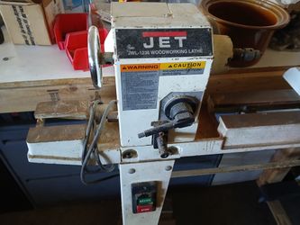 Jet 12" x 36" Woodworking Lathe 3/4HP Variable Speed