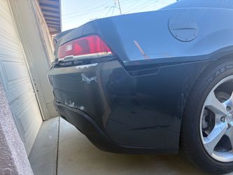 Dark Blue Sedan with