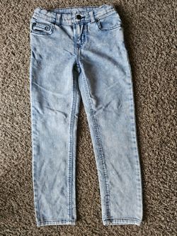 Kids Light Wash Skinny Jeans