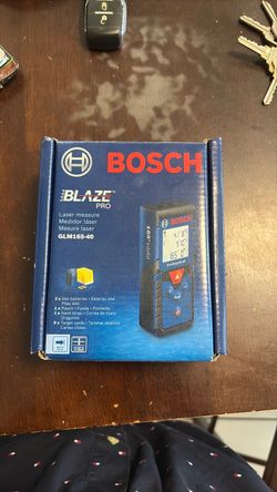 Bosch Blaze Pro GLM165-40 Laser Measure
