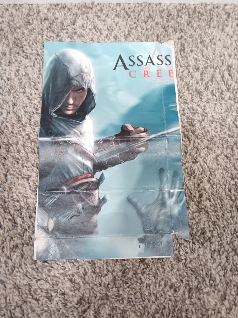 Assassin's Creed Ps4 Original Sticker 