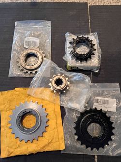 BMX Free wheels.