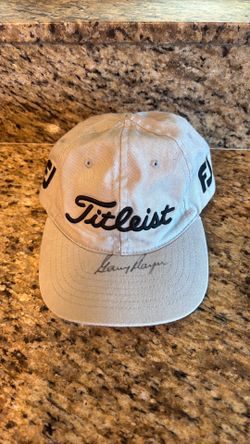 The Great GARY PLAYER Signed Titleist Hat