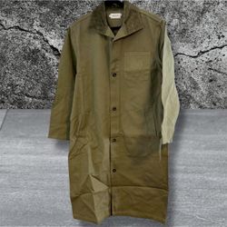 •NEW• HONOR THE GIFT JACKET Canvas Trench in Olive