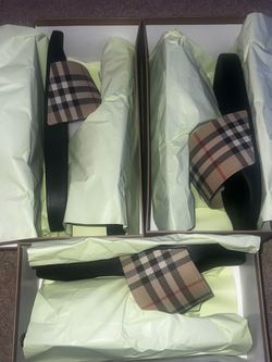 burberry slides