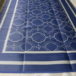 Camping Plastic Straw Rugs New- Never Used