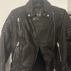 All Saints Leather Jacket 