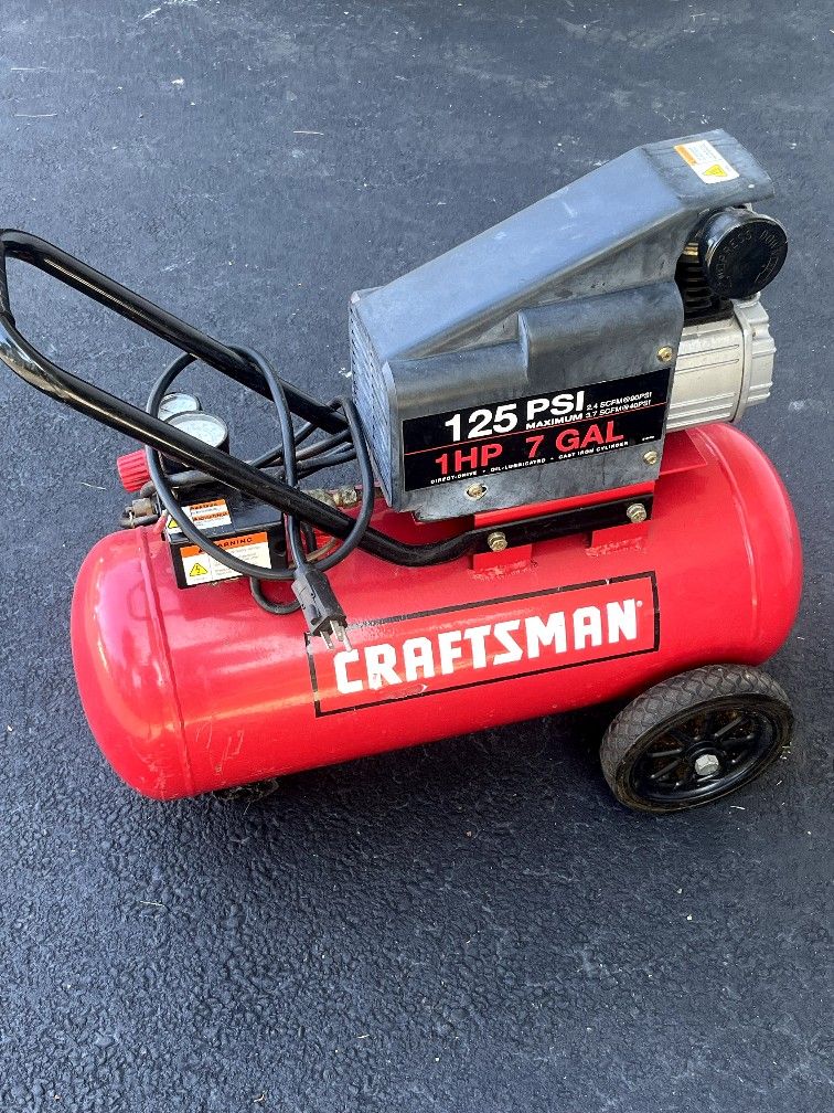Craftsman 7 Gallon Compressor 