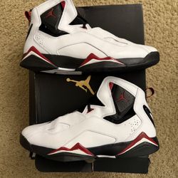 Size 12 (Pre owned) - Air Jordan true flight cardinal 