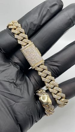 Cuban Link Diamond Bracelet