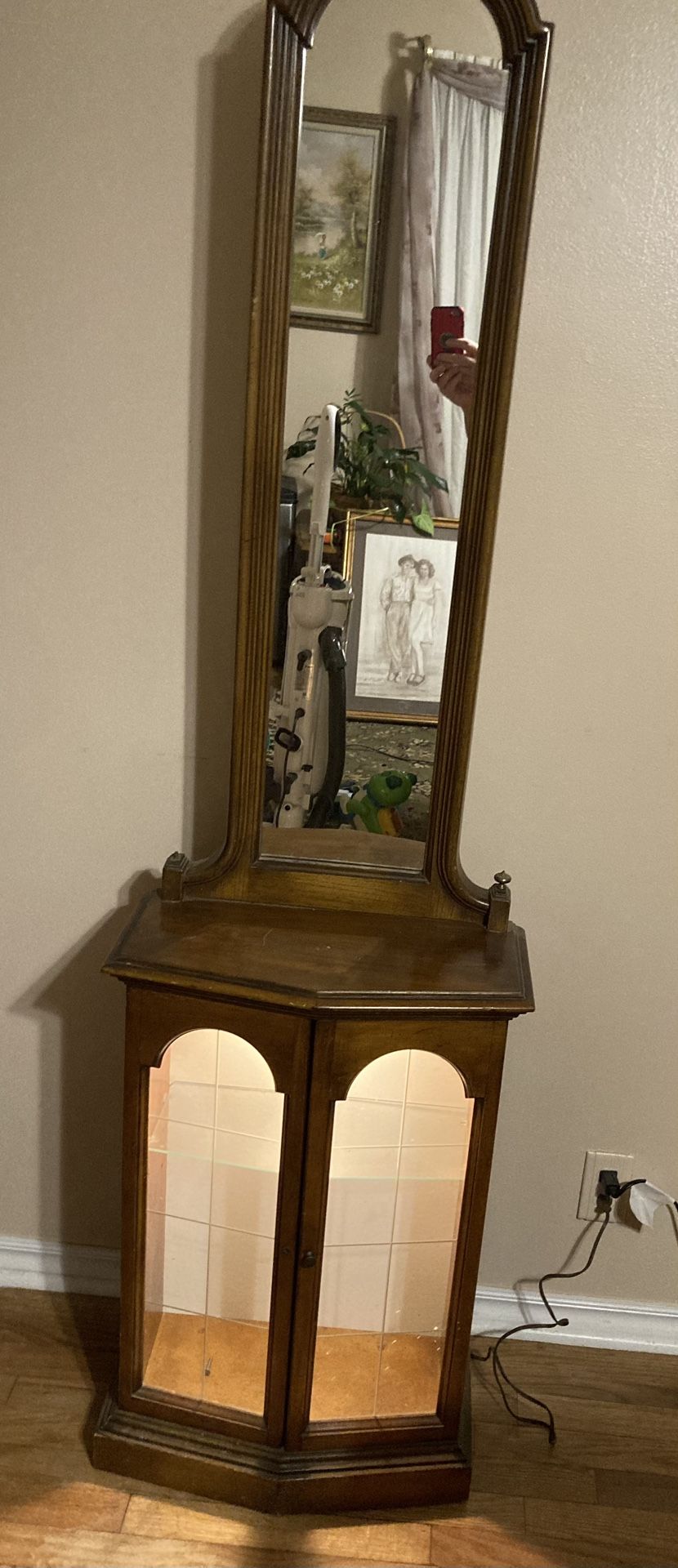 Lighted Mirror Cabinet 
