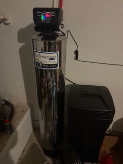 2 yr old water softener with connections