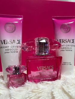 Versace Bright Crystal Absolu Perfume Gift Set