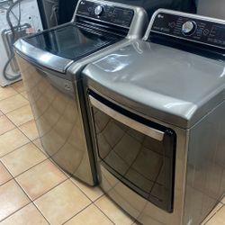 WASHER AND ELECTRIC DRYER 220V SET