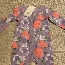 Brand New Baby Girl Sleeper 