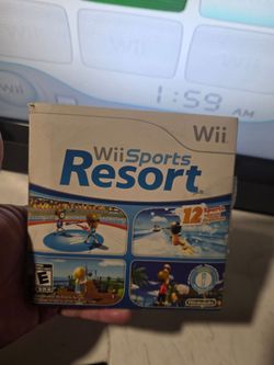 Wii sports resort tested and working for nintendo wii