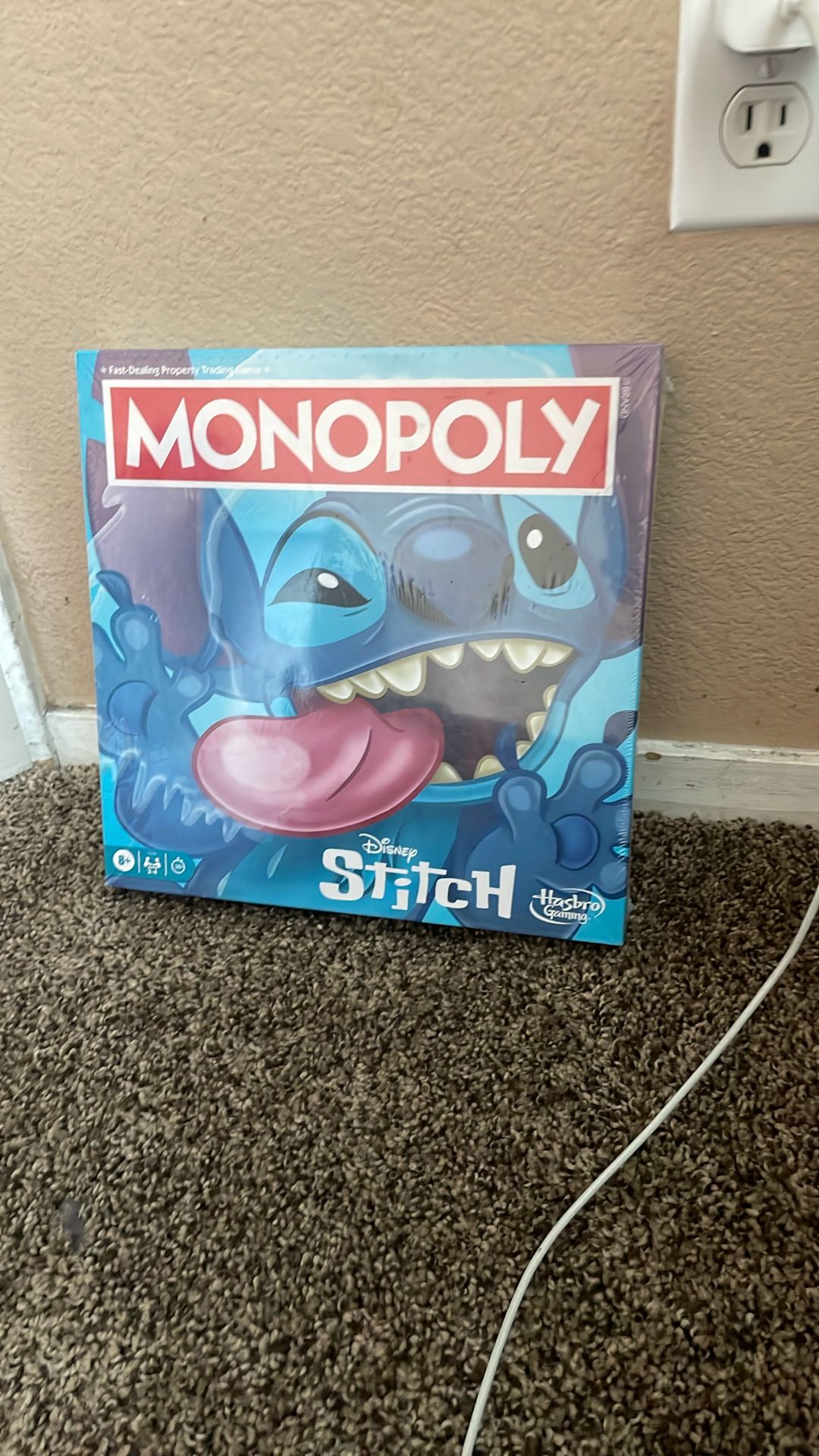 Disney Monopoly Stitch Board Game