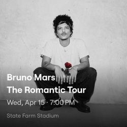 Bruno Mars (the Romantic Tour) tickets