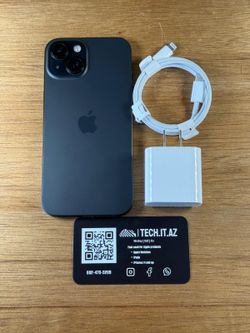 📱 iPhone 15 | 128GB | Black | Cricket Only | Hablo Español