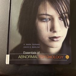 Essentials Of Abnormal Psychology USED