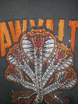 🔥Cobra" Rhinestone Bling Graphic Tee
