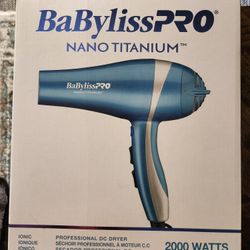 new...Babybliss Pro Nano Titanium