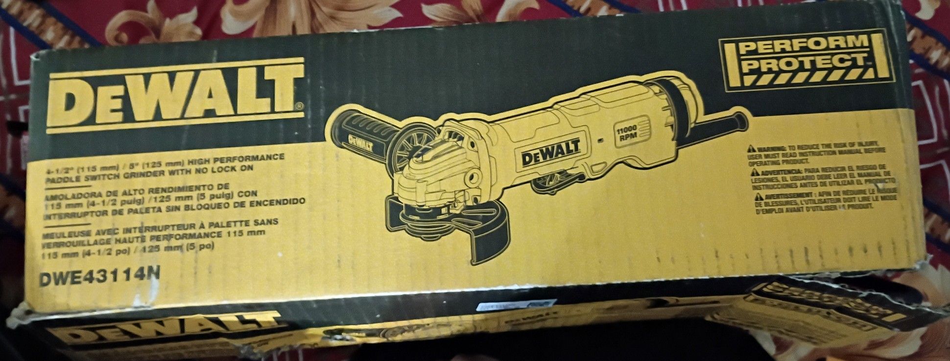 DeWalt Grinder DWE43114N