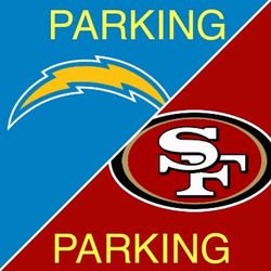 PARKING Chargers V 49ers