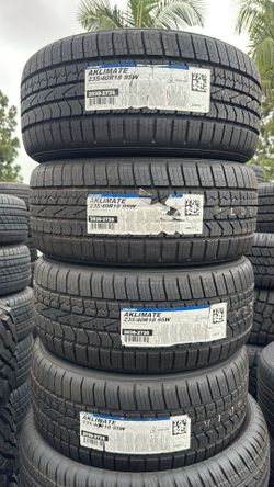 235/40R18 Falken Aklimate Set New Tires
