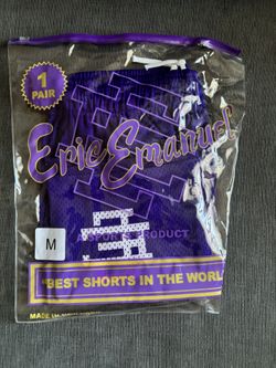 eric emanuel purple shorts