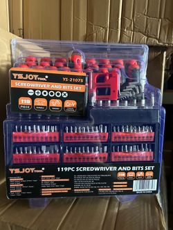 119 pcs screwdriver set