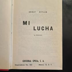 MI LUCHA 1977 SPANISH PRINT 
