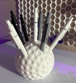 Golf Ball Pen Holder