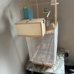 Birds Cage and everything included 