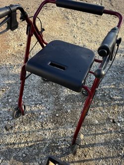 Medicine Rollator Walker W/seat
