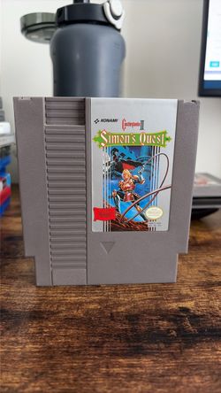 Castlevania II Simon’s Quest NES Cartridge