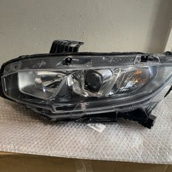 2016-2018 Honda Civic Left Headlight 