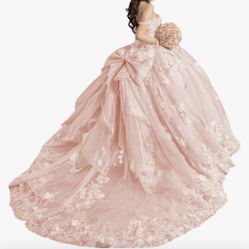 Quinceanera pink Dress