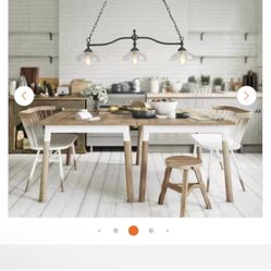 Linear Bronze Rustic Chandelier, 3-Light Barn Black Pendant Industrial Dining Room Chandelier with Clear Glass Shades