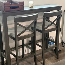 Bar Height Table And Chairs 