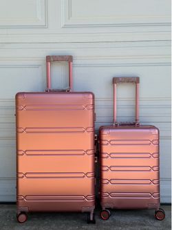 One set full aluminum luggage