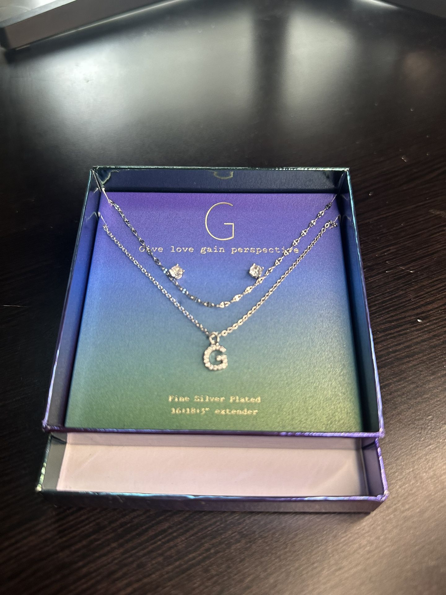 Womens Necklace Silver