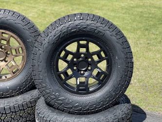 TRD PRO Style 17inch NEW wheels 17"  Rims and Tires Toyota Tacoma 4Runner FJ Cruiser Tundra Sequoia Lexus 265/70R17 GX460 285/70R17