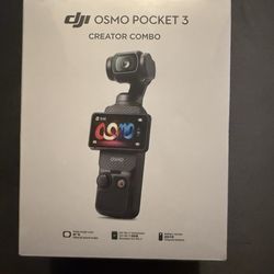 DJI Osmo Pocket 3 Creator Combo Video Camera