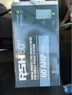 Disconnect with surge protector