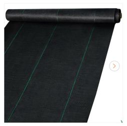 VEVOR 6 ft. x 300 ft. Premium Weed Barrier Fabric Heavy-Duty, Weed Barrier Landscape Fabric