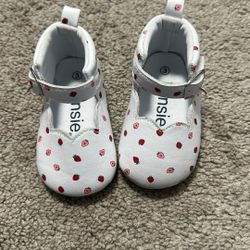Strawberry Baby Shoes 