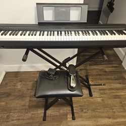 Yamaha P45 Digital Piano Keyboard 