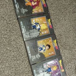 4 Dragon Ball Action Figures 
