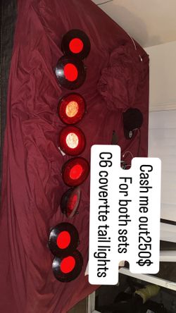 Corvette c6 taillights 2 sets